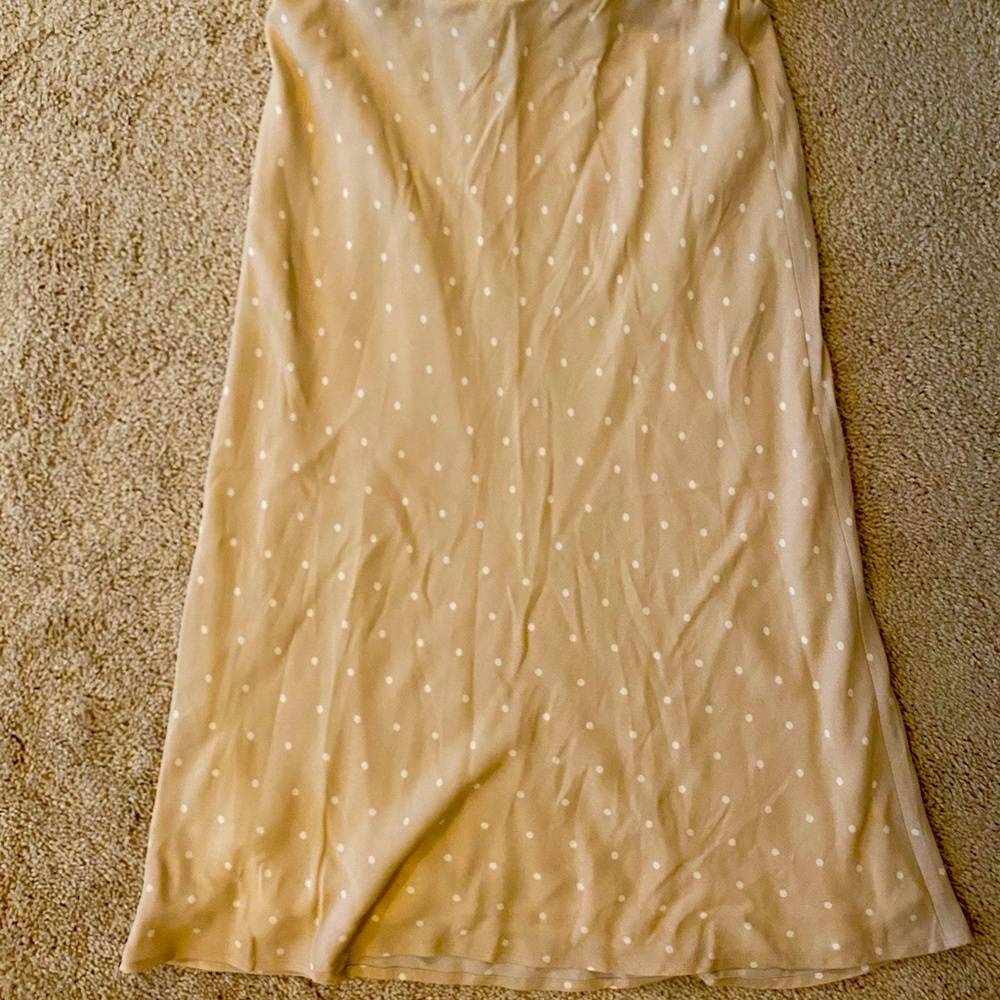 Knee length skirt